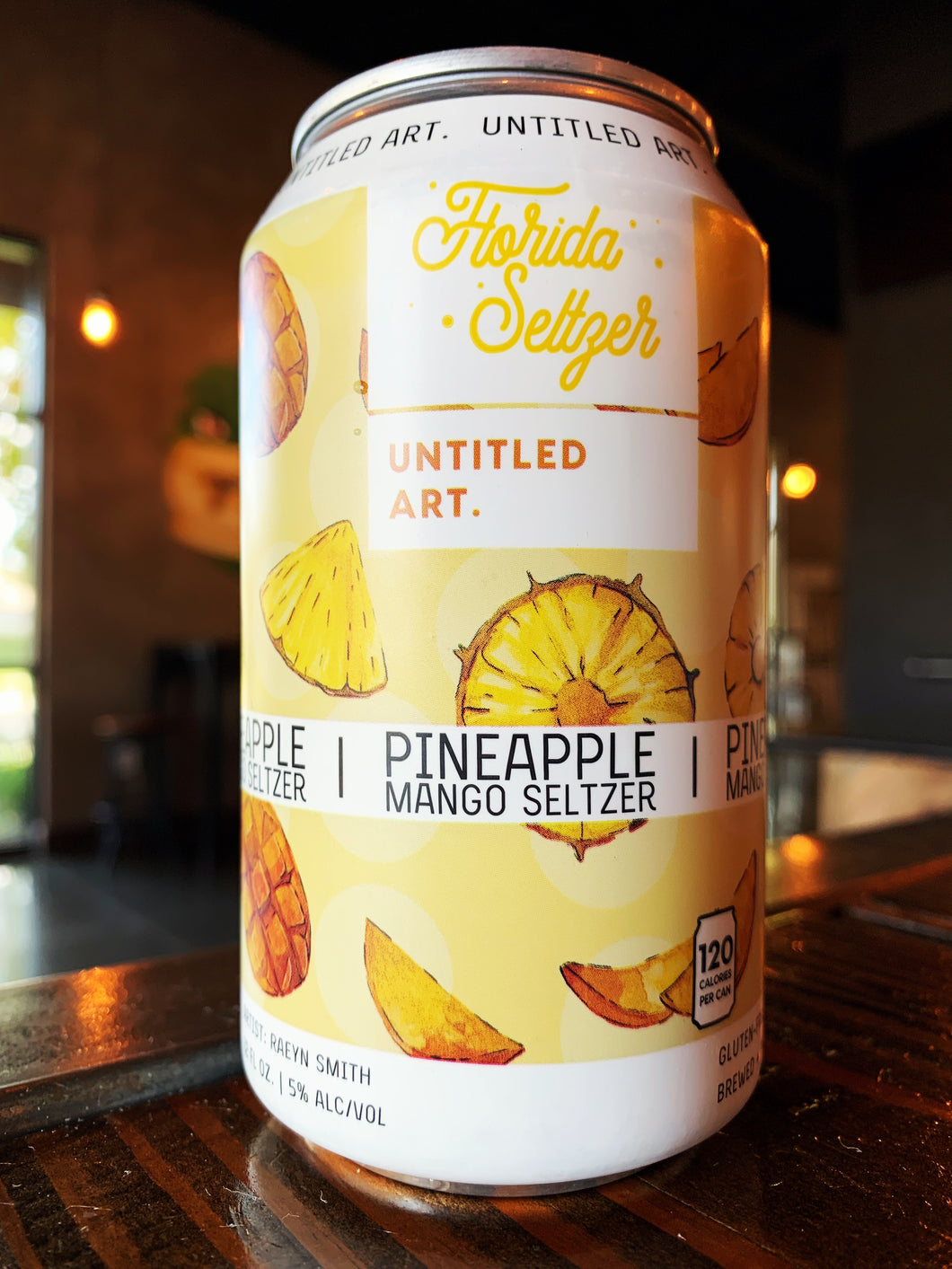 Untitled Art Florida Seltzer Pineapple Mango